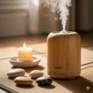 xpert handmade essential oil diffuser – wellness & lifestyle aroma decor with logo engraving